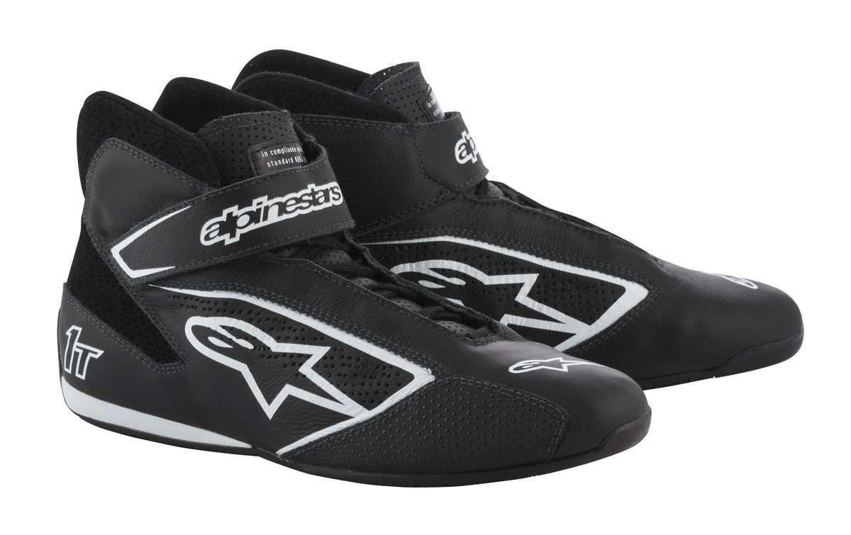 Alpinestars Tech 1-T Shoes Black White 39